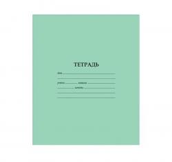 Тетрадь 12л.кл.офсет.AL10400К Зеленая 60г/м2 бел 100% ALINGAR (спайка 20)