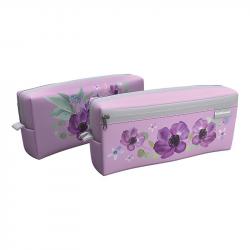 Пенал-косметичка 61947 Pastel Bloom Lilac 2отд. EK