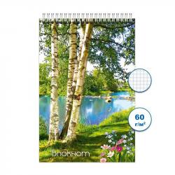 Блокнот А6 48л.кл.греб.ПРИРОДА 2 Бг48/19-2