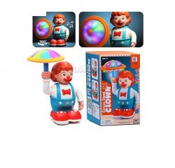 Игрушка муз. YJ-3050 Клоун в кор.