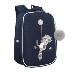 Рюкзак жест.каркас RAw-594-12 /3 синий д/дев. Grizzly