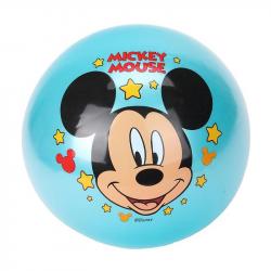 МЯЧ AD-9(MOUSE) Микки маус с наклейкой 23см в сетке