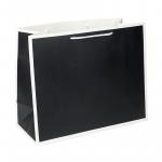 Пакет бум.№18 PL-128985-B Черный гориз. (26*32см)