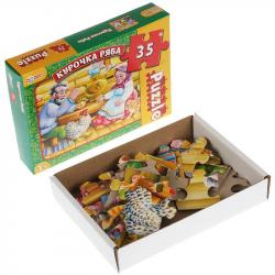 Пазлы 35эл.Курочка Ряба 4680107932624 Умные игры