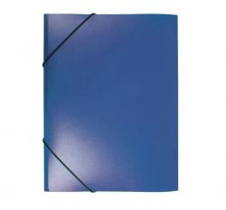 Папка на резинках А4 БЮРОКРАТ PR05BLU 816779 синяя