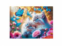 Пазлы 1000эл Котята и бабочки ХП1000-8280