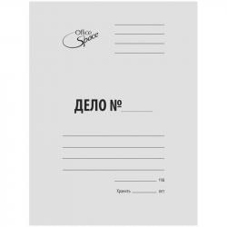 Папка-скоросшиват.КАРТОН ДЕЛО 300г/м 158527 картон мелованный белый Спейс