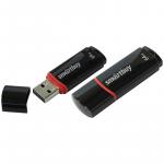 Флеш-диск USB 64 Gb Smart Buy Crown USB 2.0 Flash Drive черный Флеш-диск USB 64 Gb Smart Buy Crown USB 2.0 Flash Drive черный