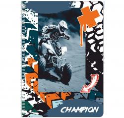 Тетрадь 80л.кл.на греб.LAMARK Champion CB0202-01