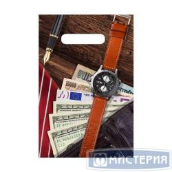 Пакет п/э с вырубной ручкой Мужской NEW 20*30см 137661*