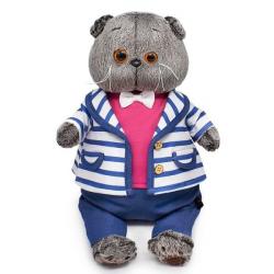 Игрушка мягк. Кот Басик в полосатом жакете Ks22-265