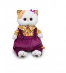 Игрушка мягк. Кошка Ли-Ли в вельветовом полукомбинезоне LK24-145