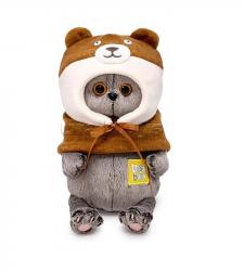 Игрушка мягк. Кот Басик BABY в шапке Медвежонок BB-125