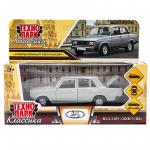 Машина МОДЕЛЬ 2105-12-GY металл LADA Ваз-2105 1997 12см инерц.серебристый в кор. Машина МОДЕЛЬ 2105-12-GY металл LADA Ваз-2105 1997 12см инерц.серебристый в кор.