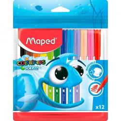 Фломастеры 12цв.п/у MAPED 845720 COLOR
