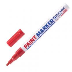 Маркер-краска красный BRAUBERG PROFESSIONAL PLUS 151440 2мм