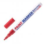 Маркер-краска красный BRAUBERG PROFESSIONAL PLUS 151440 2мм