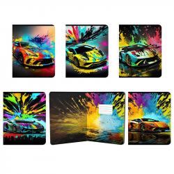 Тетрадь 48л.кл.АХ Красочные машины 14309/5