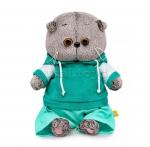 Игрушка мягк. Кот Басик BABY в спортивном костюмчике ВВ-148