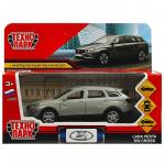 Машина МОДЕЛЬ VESTA-CROSS-GY металл LADA VESTA SW CROSS 12см серый в кор.