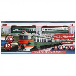 ЖЕЛЕЗНАЯ ДОРОГА YG96613-R Электричка дл.пути 280см. в кор.