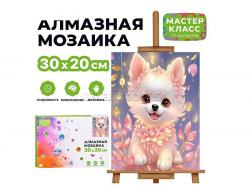 КАРТИНА-МОЗАИКА АЛМАЗНАЯ MKA3020-16 Милашка 20*30 (полная выкл.)