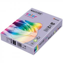 Бумага А4 500л д/ксер.MAESTRO COLOR TREND LA12 бледно-лиловый 80г/м Бумага А4 500л д/ксер.MAESTRO COLOR TREND LA12 бледно-лиловый 80г/м